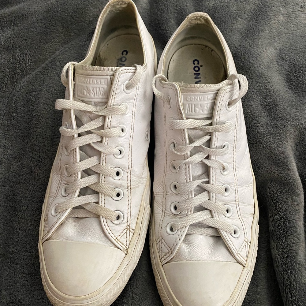 All leather Size 11 converse